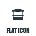Promo stand Icon Flat