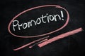 Promotion Royalty Free Stock Photo