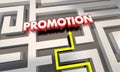 Promotion Job Raise Career Advancement Maze