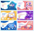 Promotion of Network, Algorithmization Programming Royalty Free Stock Photo
