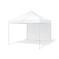 Promotional Advertising Outdoor Event Trade Show Pop-Up Tent Mobile Advertising Marquee. Mock Up. Illustration Isolated. Royalty Free Stock Photo