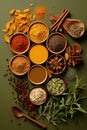 promotional photo of spices and various seasonings