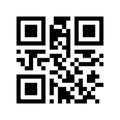 Promotional QR code - Black Friday. Ready to use. EPS 10 vector Royalty Free Stock Photo