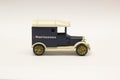 A scale die cast model of a Ford Van in the livery of the Royal Insurance Company of England