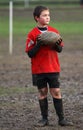 Promotional tournament of youth rugby Royalty Free Stock Photo