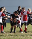 Promotional tournament of youth rugby Royalty Free Stock Photo