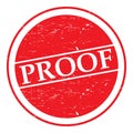 Proof stamp