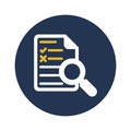 Proofreading, report, file, correction fully editable vector icons