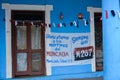 Propagandistic posters in Vinales, Cuba