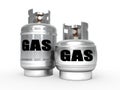 Propane gas tanks