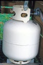 Propane gas tank Royalty Free Stock Photo