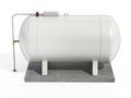 Propane tank isolated on white background. 3D illustration Royalty Free Stock Photo