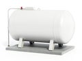 Propane tank isolated on white background. 3D illustration Royalty Free Stock Photo