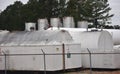 Propane tanks Royalty Free Stock Photo