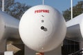 Propane tanks Royalty Free Stock Photo