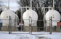 Propane Tanks Royalty Free Stock Photo