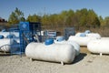 Propane Tanks Royalty Free Stock Photo