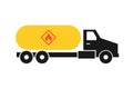 Propane truck icon
