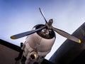 Propellar and Engine of Douglas C-47 Skytrain