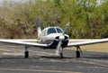 Propeller airplane