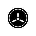 propeller icon vector