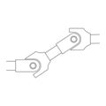 Propeller shafts and universal joints icon