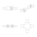 Propeller shafts and universal joints icon