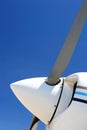 Propeller of small plane Royalty Free Stock Photo
