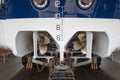 Propellers of a Lifeboat Royalty Free Stock Photo