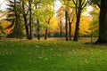 Property of the Governor General of Canada in Ottawa During Autumn Season Royalty Free Stock Photo