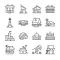 Property icons set