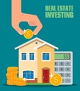 Property Investment concept. House and real estate