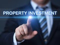 Property Investment Management Real Estate Market Internet Business Technology Concept Royalty Free Stock Photo