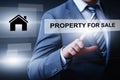 Property Investment Management Real Estate Market Internet Business Technology Concept Royalty Free Stock Photo