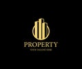 Property Logo Template. Real Estate Vector Design