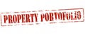 Property portofolio Royalty Free Stock Photo