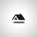 property simple icon. house isolated icon Royalty Free Stock Photo