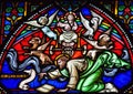 Prophet Ezekiel Stained Glass