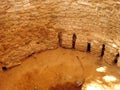 Prophet Moses Springs, Water wells and palms in Sinai Peninsula, Ras Sidr, Egypt, The Springs of Moses are a group of hot springs