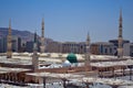 Prophet's Mosque green dome