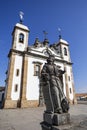 Prophets by Brazilian Sculptor, Aleijadinho. UNESCO World Heritage Site. Congonhas do Campo, Minas Gerais, Brazil Royalty Free Stock Photo