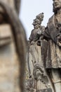 Prophets by Brazilian Sculptor, Aleijadinho. UNESCO World Heritage Site. Congonhas do Campo, Minas Gerais, Brazil Royalty Free Stock Photo