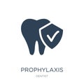 prophylaxis icon in trendy design style. prophylaxis icon isolated on white background. prophylaxis vector icon simple and modern