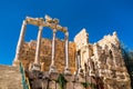 Propileus of the Temple of Jupiter at Baalbek, Lebanon Royalty Free Stock Photo