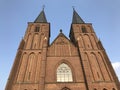 Propstei and Stiftskirche St. MariÃÂ¤ Himmelfahrt church Royalty Free Stock Photo
