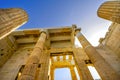 Propylaea Ancient Entrance Gateway Ruins Acropolis Athens Greece