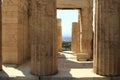 Propylaia in Athens Acropolis, Greece Royalty Free Stock Photo