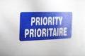 Prority Royalty Free Stock Photo