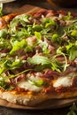 Prosciutto and Arugula Pizza