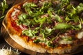 Prosciutto and Arugula Pizza